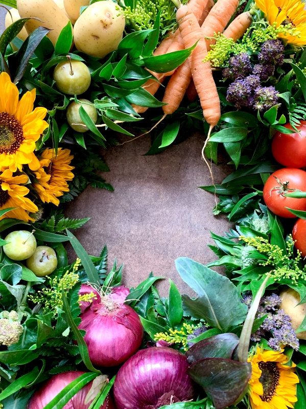 Bespoke Vegetable Garden Wreath