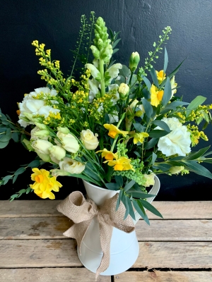 Mothers Day Seasonal Country Jug Arrangement