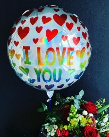 Valentines Helium Balloon