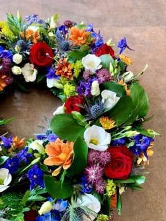 Bespoke RLNI Inspired Wreath