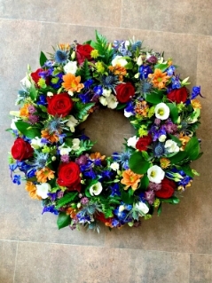 Bespoke RLNI Inspired Wreath