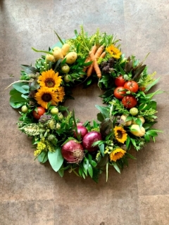 Bespoke Vegetable Garden Wreath