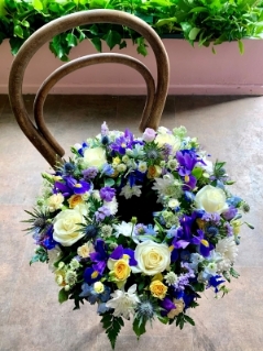 Coastal Blue Wreath