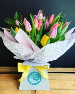 Luscious Tulips Gift Bouquet