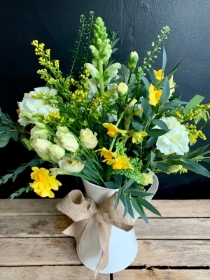 Mothers Day Seasonal Country Jug Arrangement