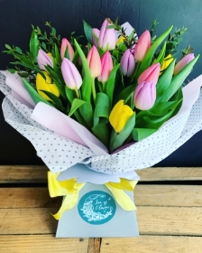 Mothers Day Tulip Gift Bouquet