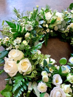 Woodland White Wreath