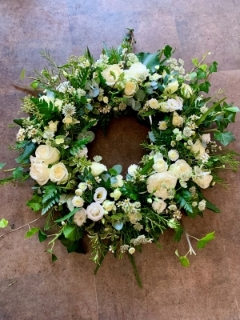 Woodland White Wreath